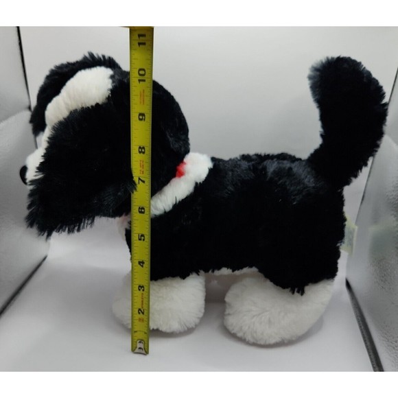 Build A Bear Promise Pets B/W Border Collie Dog Plush Stuffed Animal Puppy - Picture 7 of 7